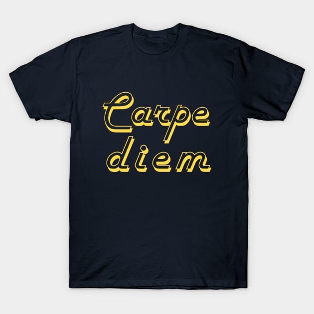 Carpe diem T-Shirt by artbleed